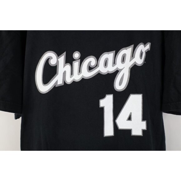 Vintage 90s Majestic Mens XL Faded Paul Konerko Chicago White Sox Jersey T-Shirt - Picture 4 of 15